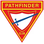 Pathfinders & Adventurers club crest.