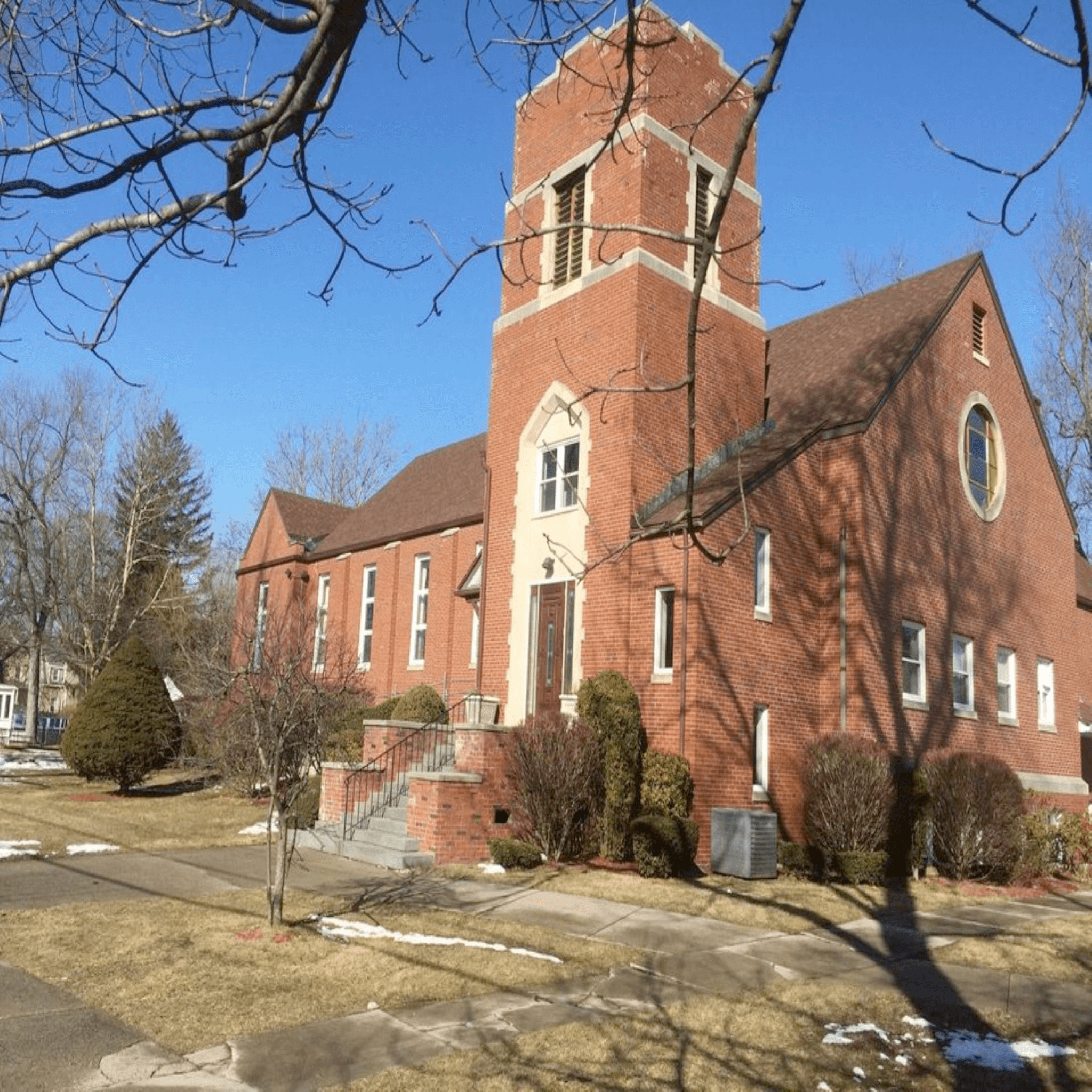 First Springfield SDA Church building and welcome sign.