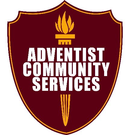 Adventist Community Services logo.
